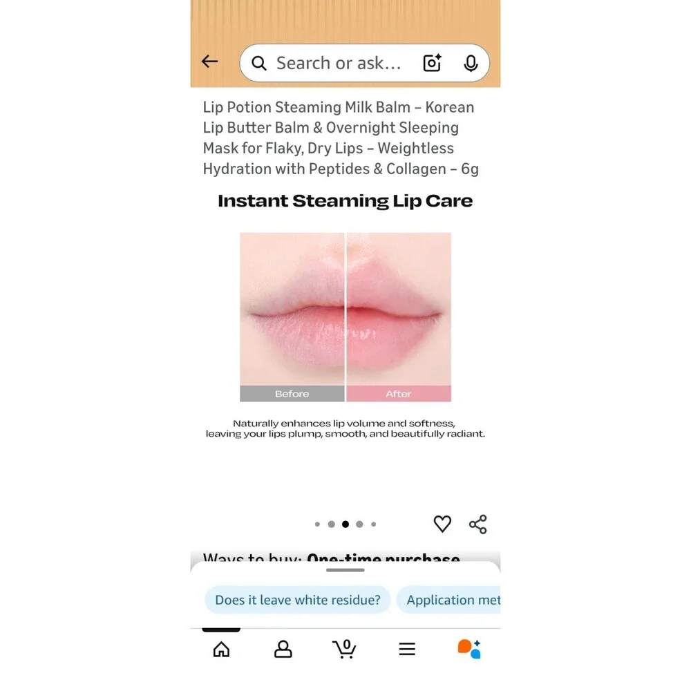 Steaming Milk Balm Lip Conditioning Balm By alternativestereo